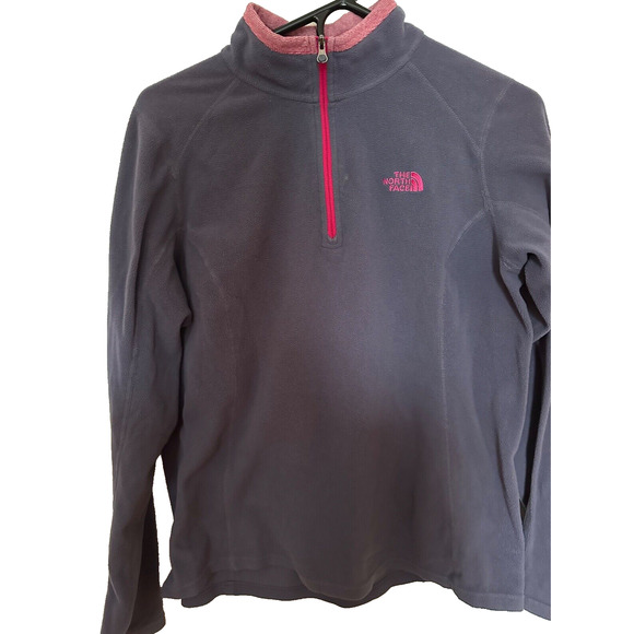 THE NORTH FACE Polartec Classic Purple Pink Fleece Size Medium - Picture 1 of 8